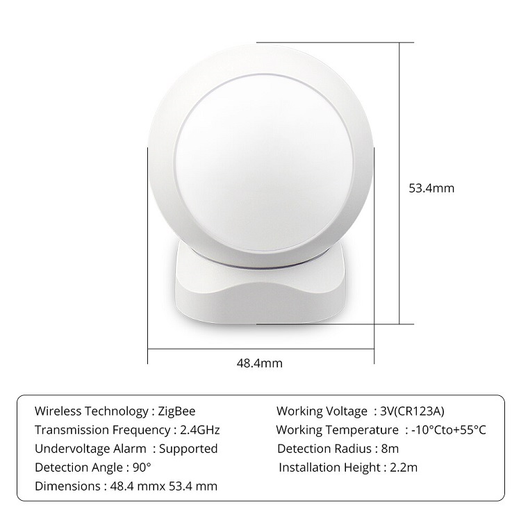 Zigbee PIR Motion Detection