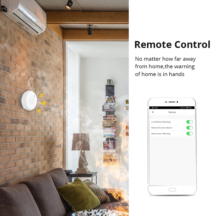 Zigbee Smart Smoke Sensor